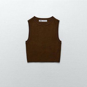 Zara Women's Brown Shirt